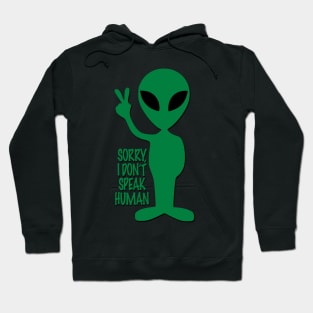 Sorry, I don't speak human Hoodie